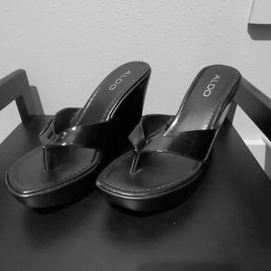 Platform Flip-flop style slides